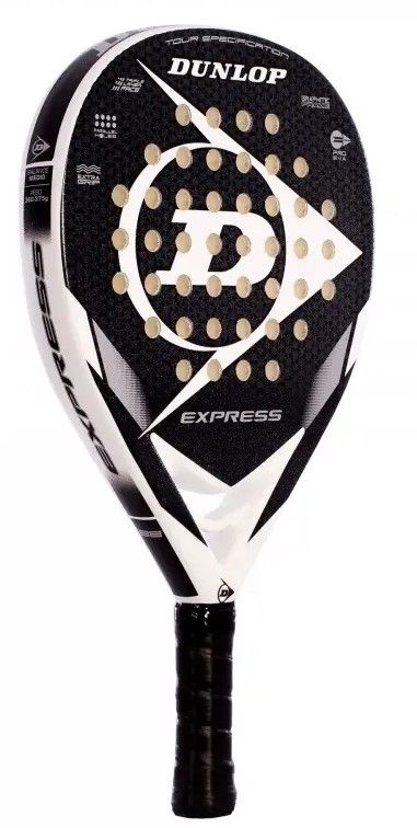 PALA PÁDEL DUNLOP EXPRESS BLACK&WHITE