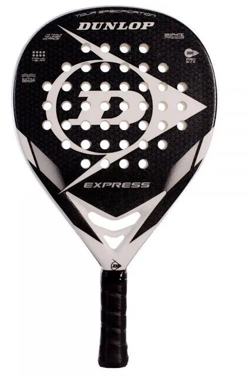 PALA PÁDEL DUNLOP EXPRESS BLACK&WHITE - Imagen 4