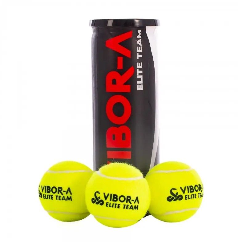 BOTE 3 PELOTAS PÁDEL VIBOR-A ÉLITE TEAM