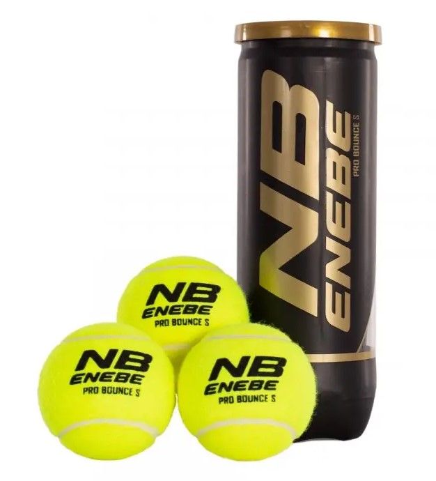 BOTE DE 3 PELOTAS DE PÁDEL ENEBE PRO BOUNCE S
