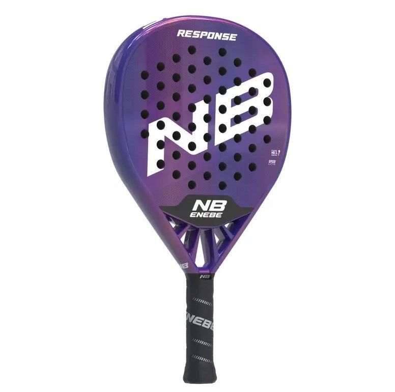 PALA PÁDEL ENEBE RESPONSE FIBER PURPLE - Imagen 3
