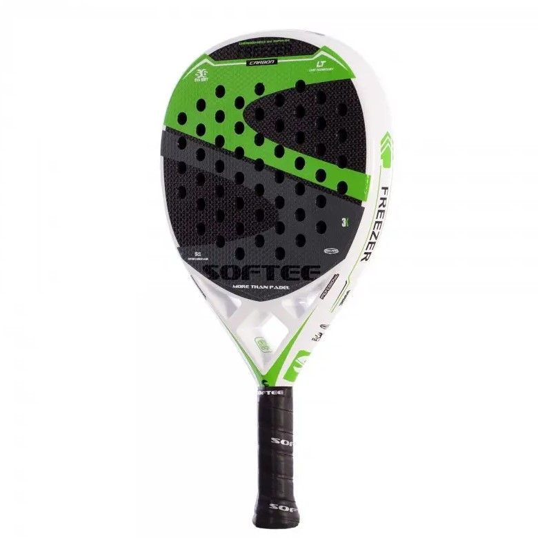 PALA PÁDEL SOFTEE FREEZER CARBON GREEN - Imagen 2