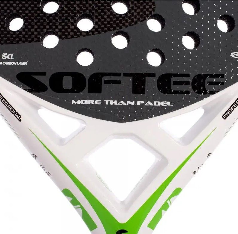 PALA PÁDEL SOFTEE FREEZER CARBON GREEN - Imagen 5