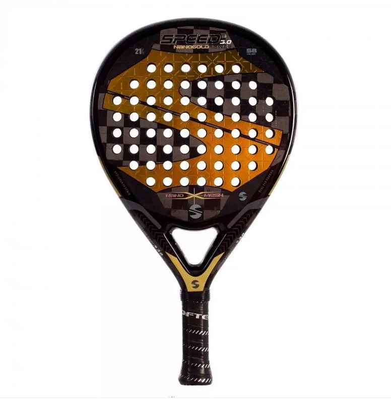 PALA PÁDEL SOFTEE SPEED GOLD POWER 3.0 NANO MESH - Imagen 2