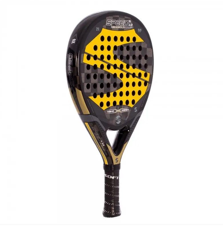 PALA PÁDEL SOFTEE SPEED GOLD POWER 3.0 NANO MESH - Imagen 4