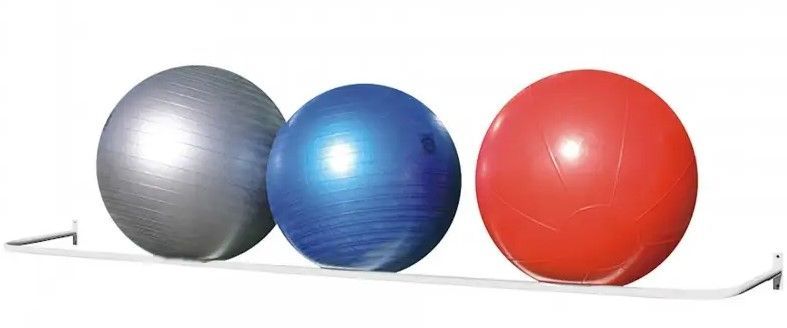 SOPORTE PELOTAS GIGANTES FITBALL -PARED-