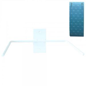 SOPORTE PARED COLCHONETA CON AGUJEROS 1 PIEZA
