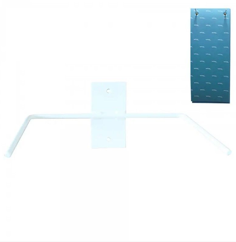 SOPORTE PARED COLCHONETA CON AGUJEROS 1 PIEZA