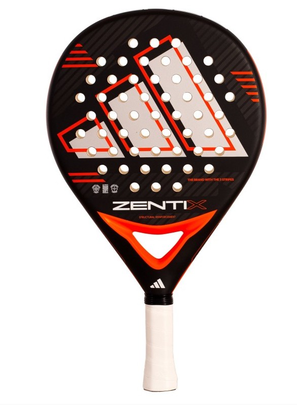 PALA PÁDEL ADIDAS ZENTIX BLACK/ORANGE