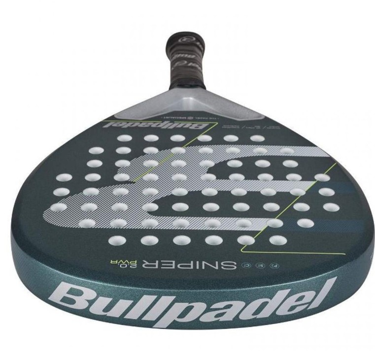PALA PÁDEL BULLPADEL SNIPER 2.0 POWER AZUL CLARO 2026 - Imagen 3
