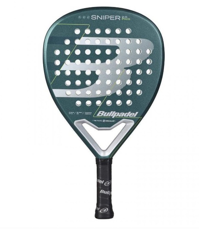 PALA PÁDEL BULLPADEL SNIPER 2.0 POWER AZUL CLARO 2026