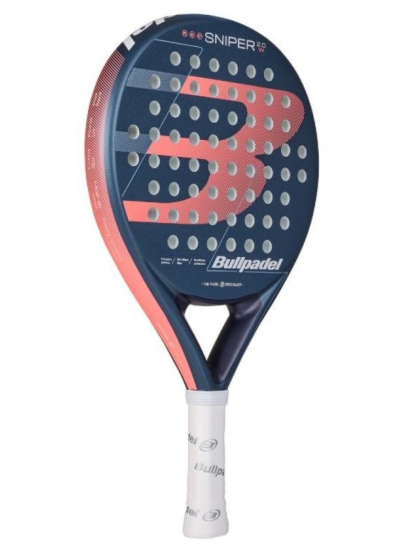 PALA PÁDEL BULLPADEL SNIPER 2.0 WOMAN AZUL MARINO - Imagen 2
