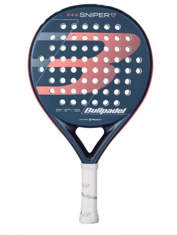 PALA PÁDEL BULLPADEL SNIPER 2.0 WOMAN AZUL MARINO